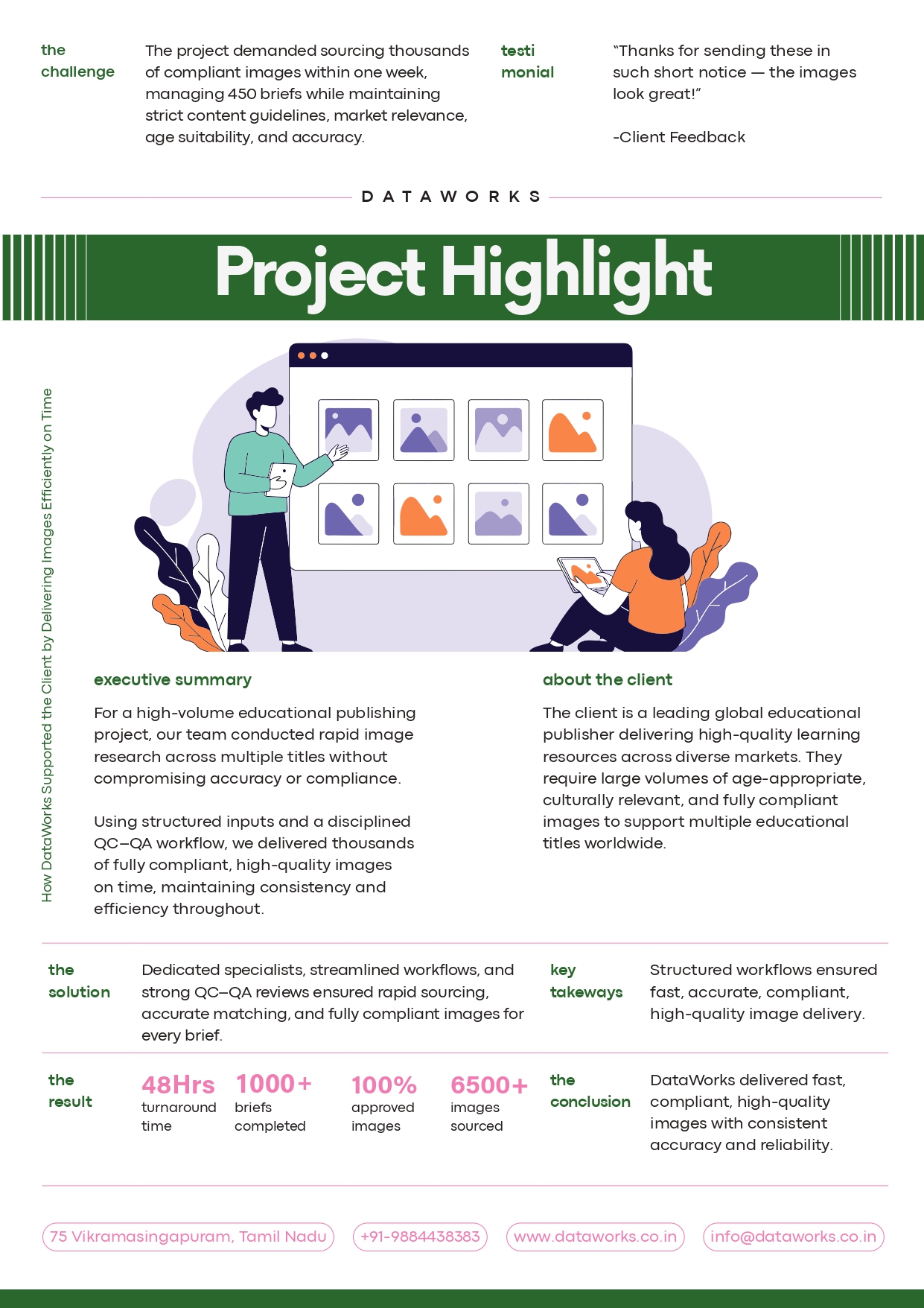 Image Research case study preview